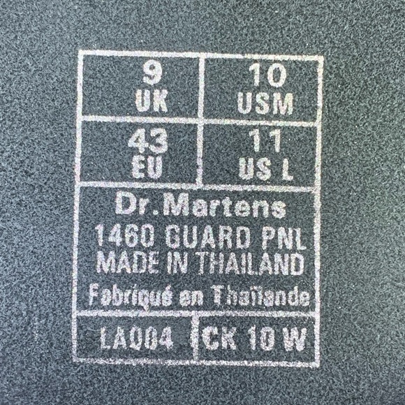 Dr Martens 1460 Combat Boots - Picture 6 of 6